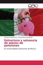 Francisc Castillo Flores, Francisco Castillo Flores, Denise Gómez Hernández - Estructura y solvencia de planes de pensiones