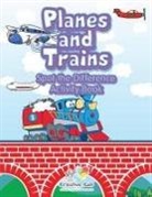 Kreative Kids - Planes and Trains Spot the Difference Activity Book