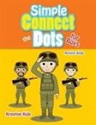 Kreative Kids - Simple Connect the Dots for Boys Activity Book