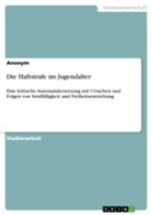 Anonym, Anonymous - Die Haftstrafe im Jugendalter