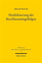 Philipp Buchs - Flexibilisierung der Beschlussmängelfolgen