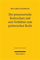 Riccarda Feldmann - Der possessorische Besitzschutz und sein Verhältnis zum petitorischen Recht