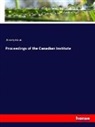 Anonymous - Proceedings of the Canadian Institute