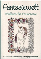 Malbuch für Erwachsene - Fantasiewelt