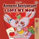 Shelley Admont, Kidkiddos Books - I Love My Mom (Turkish English Bilingual Book)