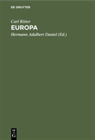 Carl Ritter, Hermann Adalbert Daniel - Europa