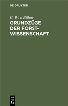 C W Bülow, C. W. v. Bülow - Grundzüge der Forstwissenschaft