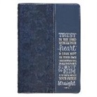 Christian Art Gifts Inc - Journal Classic Navy Trust in the Lord