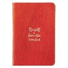 Christian Art Gifts Inc - Journal Handy Leather Be Still