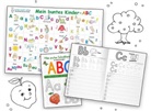 E&amp;Z-Verlag Gmbh, E&amp;Z-Verlag Gmbh - Mein buntes Kinder-ABC-Set in Druckschrift, m. 1 Buch, m. 1 Beilage, 2 Teile