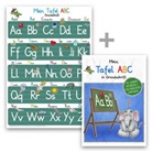 E&amp;Z-Verlag Gmbh - Mein Tafel-ABC Grundschrift Lernposter DIN A4 + Schreiblernheft DIN A5, 2 Teile