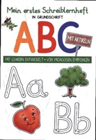 E&amp;Z-Verlag Gmbh - Mein buntes Kinder-ABC Grundschrift mit Artikeln Schreiblernheft DIN A4