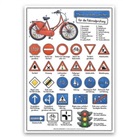 E&amp;Z-Verlag Gmbh - Meine Verkehrszeichen für die Fahrradprüfung DINA 3 laminiert
