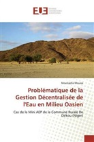 Moustapha Moussa - Problématique de la Gestion Décentralisée de l'Eau en Milieu Oasien