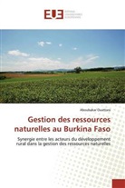 Aboubakar Ouattara - Gestion des ressources naturelles au Burkina Faso