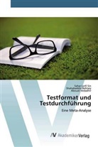 Shahabaddi Behtary, Shahabaddin Behtary, Saha Lotfi Sin, Sahar Lotfi Sin, Ab Vedadhir, Abouali Vedadhir - Testformat und Testdurchführung