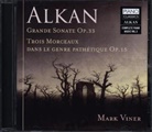 Charles-Valentin Alkan, Mark Viner - Grande Sonata Op.33, 1 Audio-CD (Audio book)