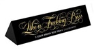 Linus Chronicle Books Boman, Calligraphuck - Like a Fucking Boss Desk Sign