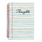 Galison - Thoughts 6 X 8' Wire-O Journal