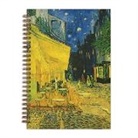 Galison - Van Gogh Terrace At Night 7 X 10' Wire-O Journal