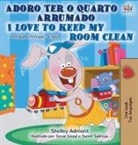 Shelley Admont, Kidkiddos Books - I Love to Keep My Room Clean (Portuguese English Bilingual Book - Portugal)