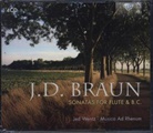 Jean-Daniel Braun, Musica Ad Rhenum, Jed Wentz - Sonatas for Traverso Flute & B.C., 4 Audio-CD (Audio book)