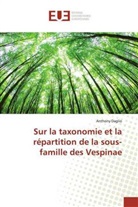 Anthony Daglio - Sur la taxonomie et la répartition de la sous-famille des Vespinae