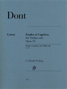 Jakob Dont, Dominik Rahmer - Jakob Dont - Études et Caprices für Violine solo op. 35