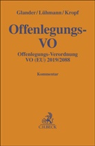 Harald Glander, Harald S Glander, Harald S. Glander, Thomas A Jesch, Thomas A. Jesch, Thoma A Jesch... - Offenlegungs-VO