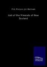 P G Bartrum J A Morgan, P. G. Bartrum Morgan, P. G.; Bartrum Morgan, P.G.; Bartrum Morgan - List of the Minerals of New Zealand