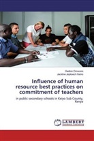 Jackline Jepkoech Keino, Gedio Omwono, Gedion Omwono - Influence of human resource best practices on commitment of teachers
