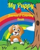 K. Addicts - My Puppy Journal & Coloring book