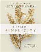 Jen Hatmaker, Jen Hatmaker - 7 Days of Simplicity