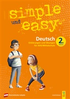 Astrid Hofmann, Herwig Holzmann - simple und easy Deutsch - 2. Schuljahr, Übungsbuch AHS/Mittelschule
