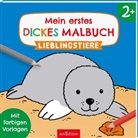 Corina Beurenmeister - Mein erstes dickes Malbuch ab 2 - Lieblingstiere