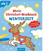 Susanne Schiefelbein - Mein Streichel-Malblock Winterzeit