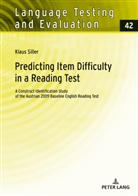 Klaus Siller - Predicting Item Difficulty in a Reading Test