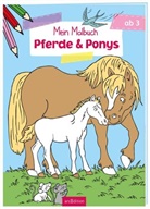Helge Glatzel-Poch - Mein Malbuch ab 3 Jahren - Pferde & Ponys