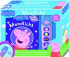 Phoeni International Publications Germa, Phoenix International Publications Germa, Phoenix International Publications Germany GmbH - Peppa Pig - Mondlicht, Pop-Up-Buch u. Sound-Taschenlampe