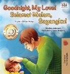 Shelley Admont, Kidkiddos Books - Goodnight, My Love! (English Malay Bilingual Book)