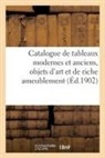 Arthur Bloche, Collectif - Catalogue de tableaux modernes et
