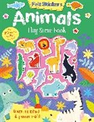 Kit Elliot, Gareth Williams - Felt Stickers Animals Play Scene Book