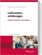 Volke Martin, Volker Martin, Martin Thorwesten - Lieferantenerklärungen