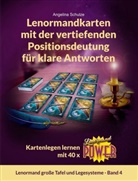 Angelina Schulze - Lenormandkarten mit der vertiefenden Positionsdeutung für klare Antworten