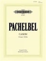 Johann Pachelbel - Canon D-Dur (Bearbeitung für Klavier zu 2 Händen)