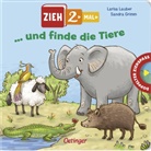 Sandra Grimm, Larisa Lauber, Larisa Lauber - Zieh 2-mal ... und finde die Tiere
