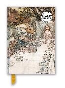 Flame Tree Studio - Arthur Rackham: Alice in Wonderland Tea Party (Foiled Blank Journal)