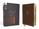 Zondervan, Zondervan - NASB, Thinline Bible, Leathersoft, Brown, Red Letter, 1995 Text, Thumb Indexed, Comfort Print