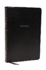 Thomas Nelson - Nkjv, Reference Bible, Super Giant Print, Leathersoft, Black, Red
