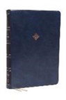 Thomas Nelson - Nkjv, Reference Bible, Super Giant Print, Leathersoft, Blue, Red